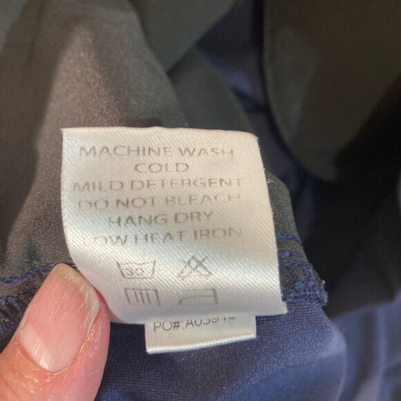 Straight Down‎ Golf Shorts Mens 38 Navy Blue Flat Front Preppy Resortwear Casual - Picture 7 of 11